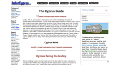 Desktop Screenshot of intercyprus.com